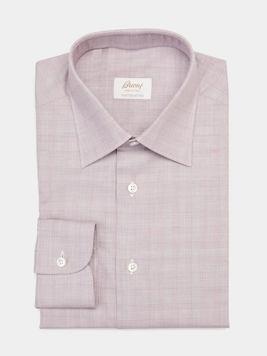 Men's Plaid-Print Dress Shirt - 1