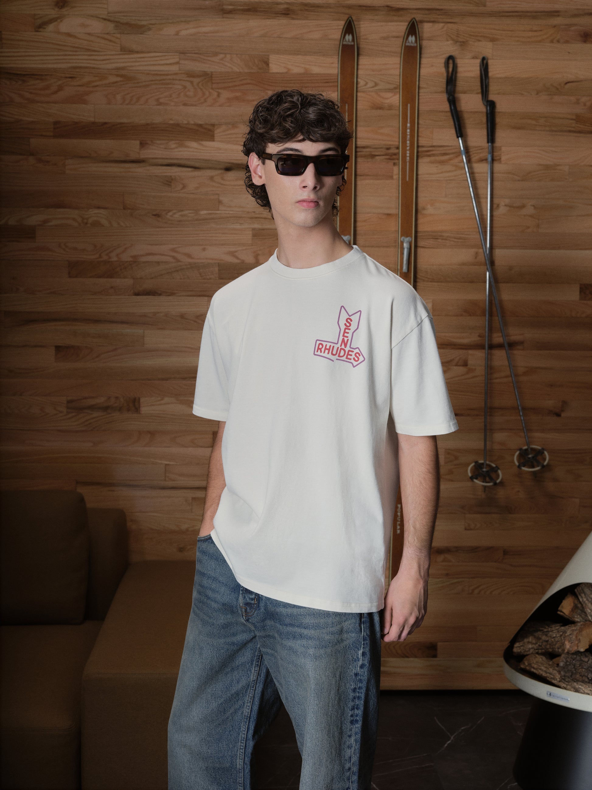 Rhude SEND RHUDES TEE | REVERSIBLE