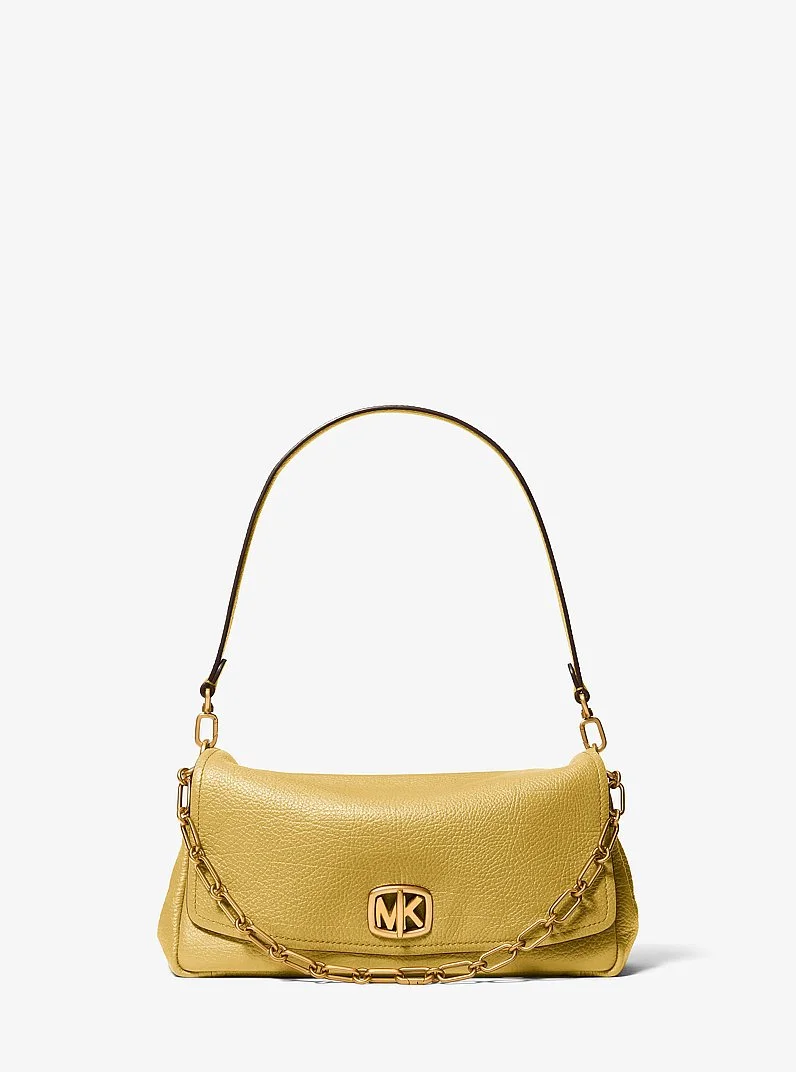 Bryant Large Textured Leather Convertible Shoulder Bag - 1
