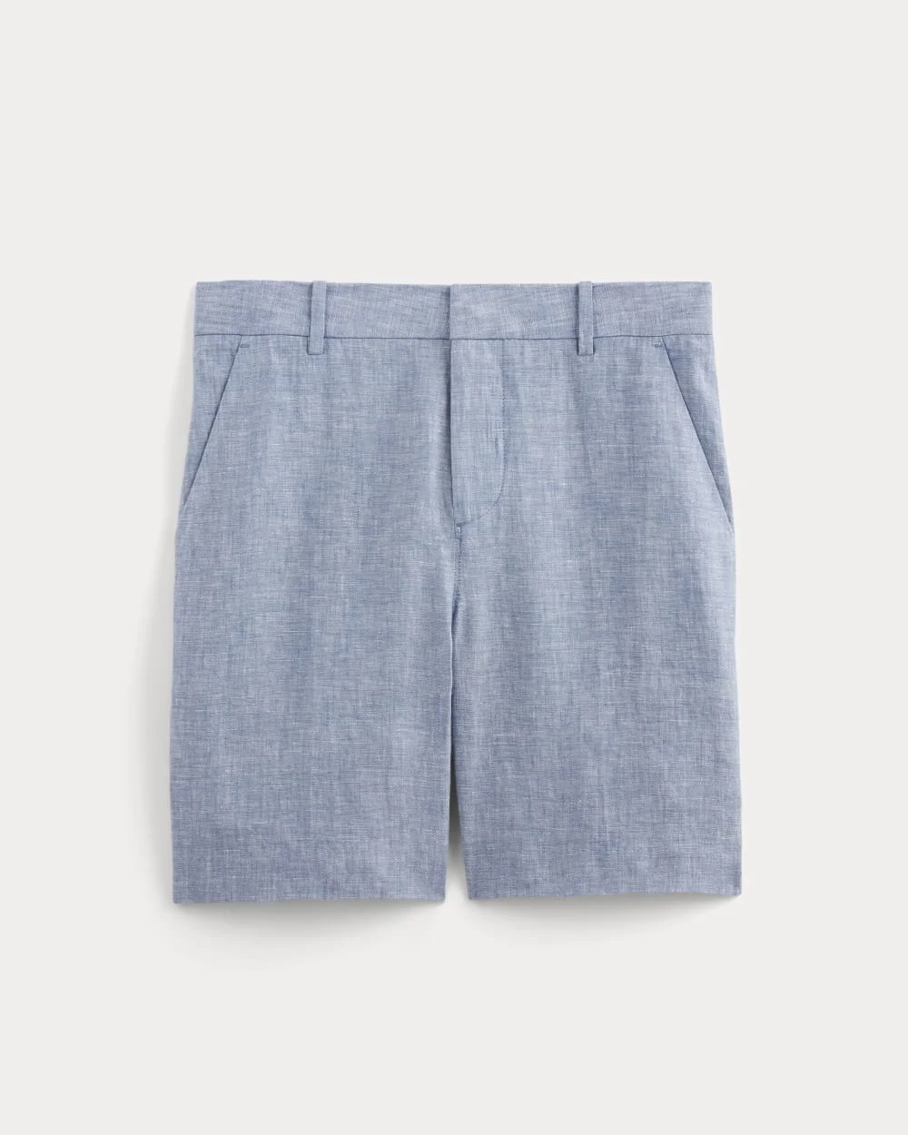 THE 7" LINEN TROUSER SHORT - 1