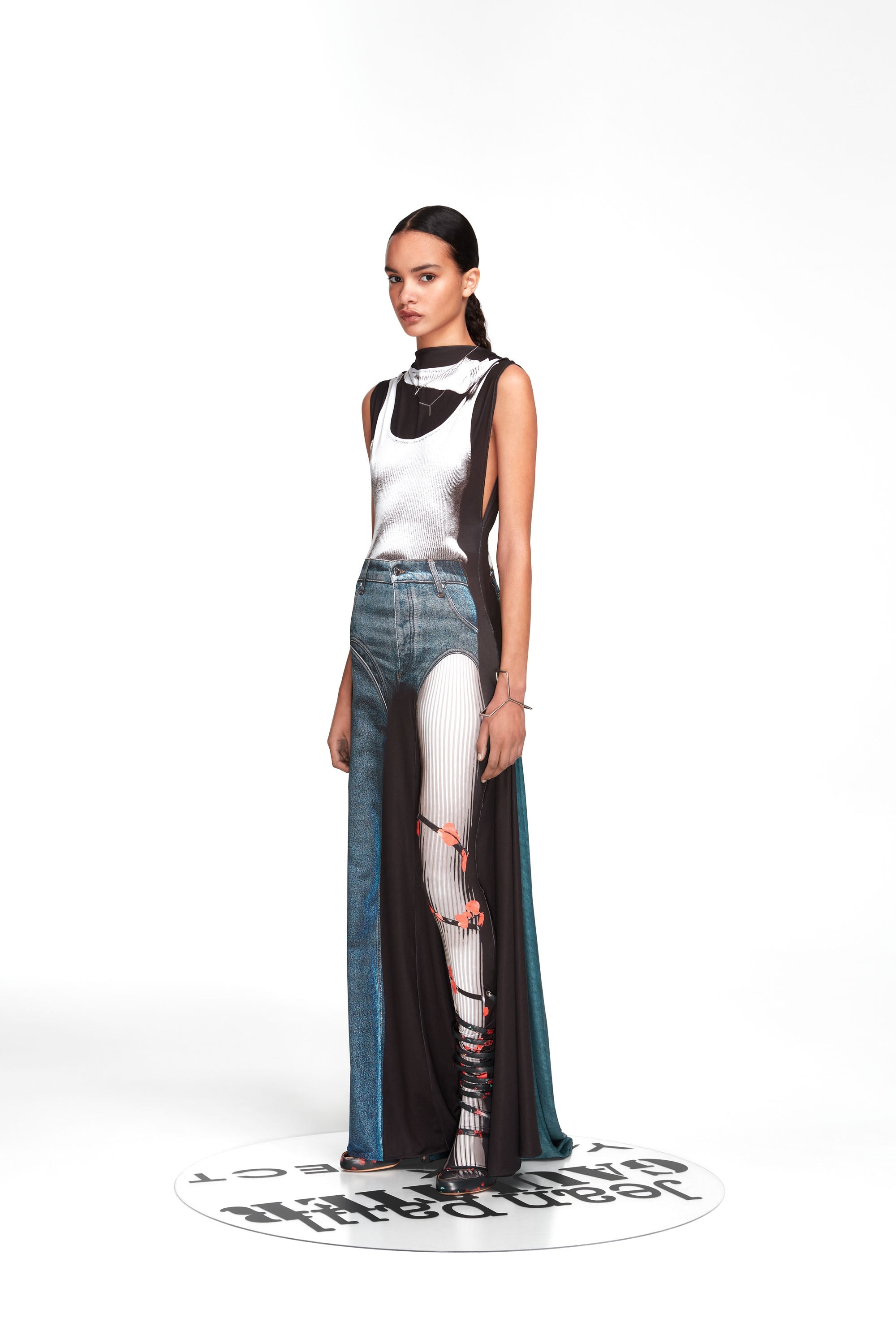 Trompe L'Oeil Pant Dress - 4