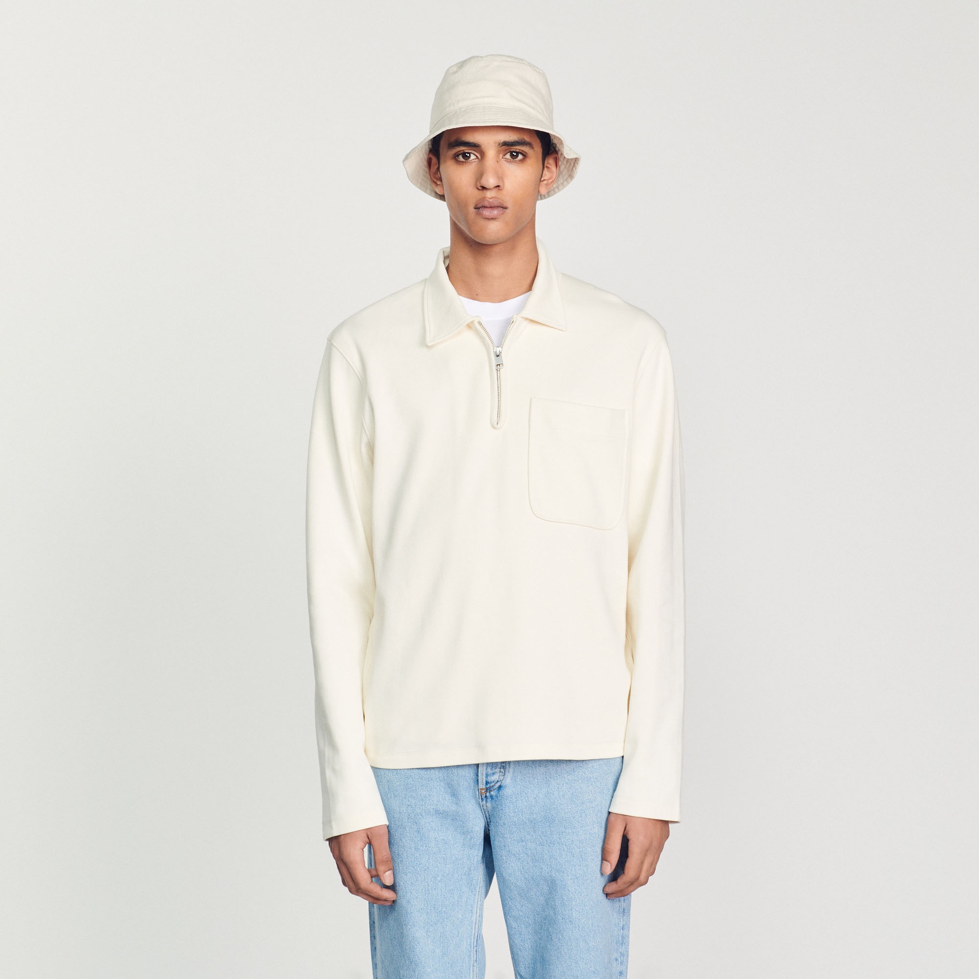 Zipper polo shirt - 5