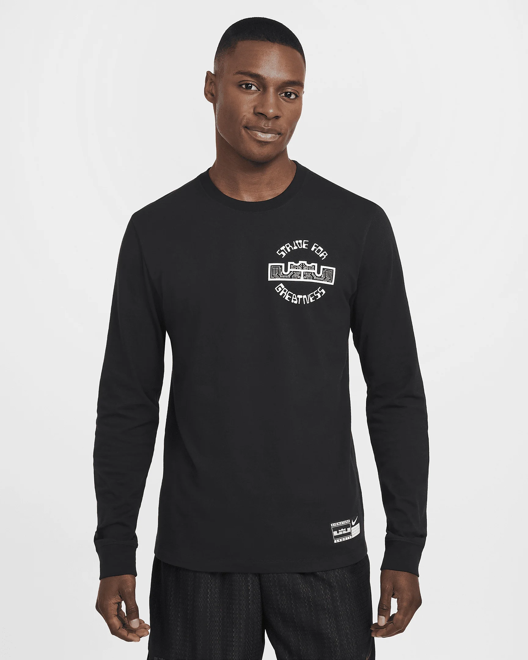 LeBron Men's Max90 Long-Sleeve Basketball T-Shirt - 1