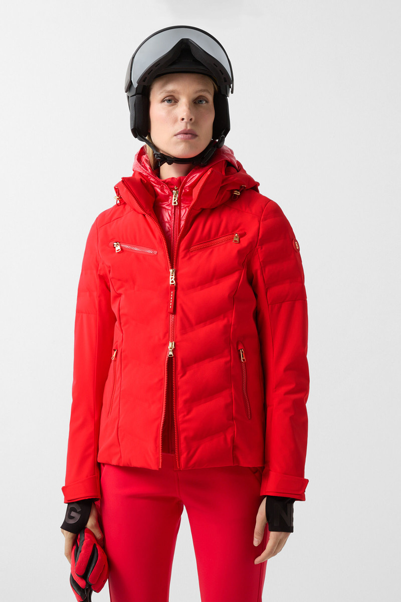 Kea ski jacket in Red 2
