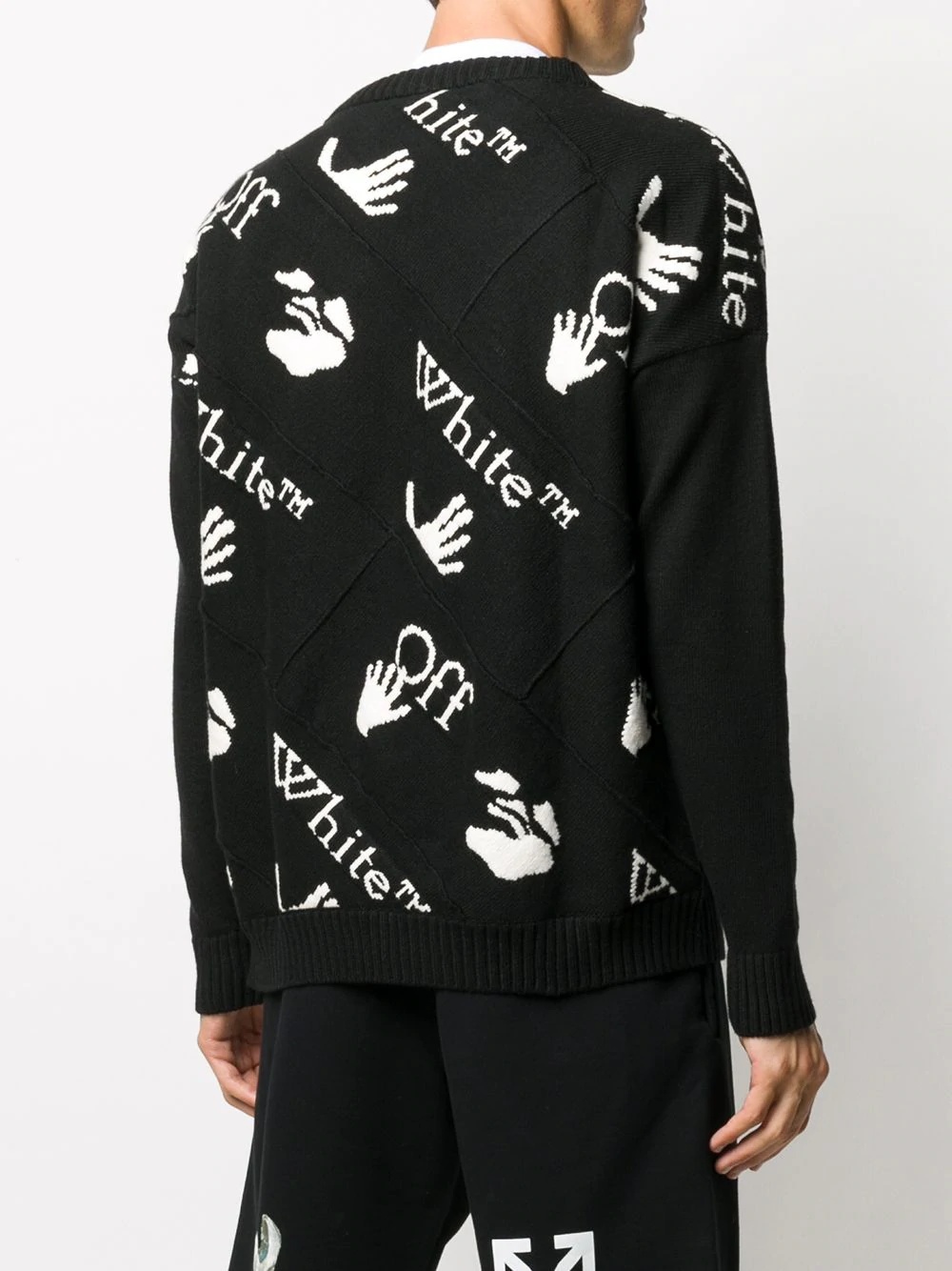 Drowning crewneck jumper - 4