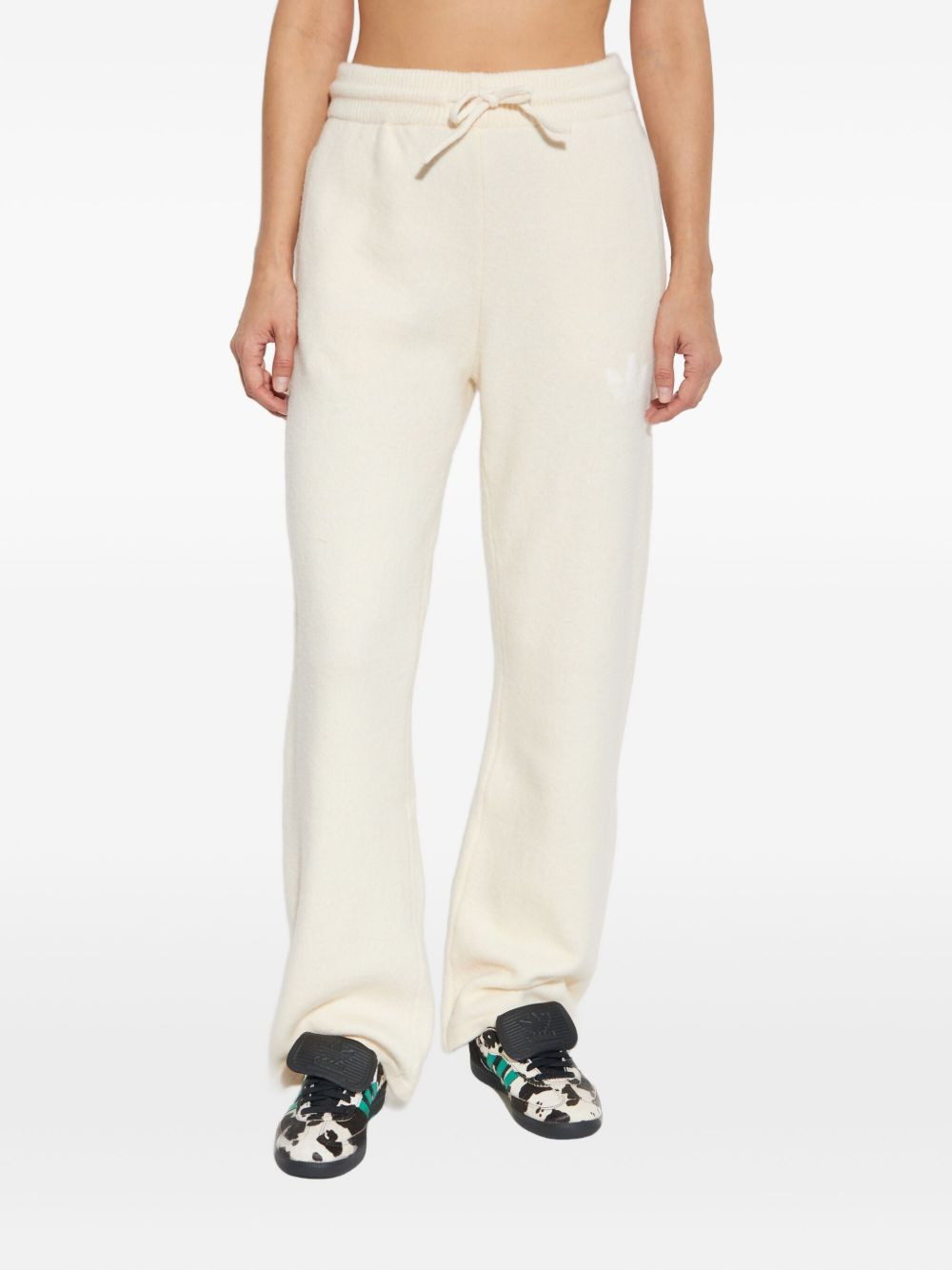 trefoil-logo drawstring trousers - 3