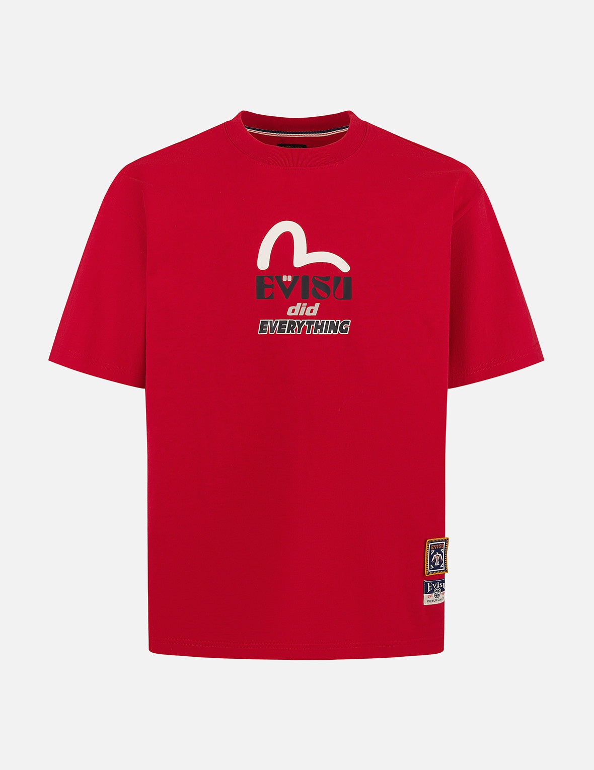 Daruma and Totem Print Relax Fit T-shirt - 2