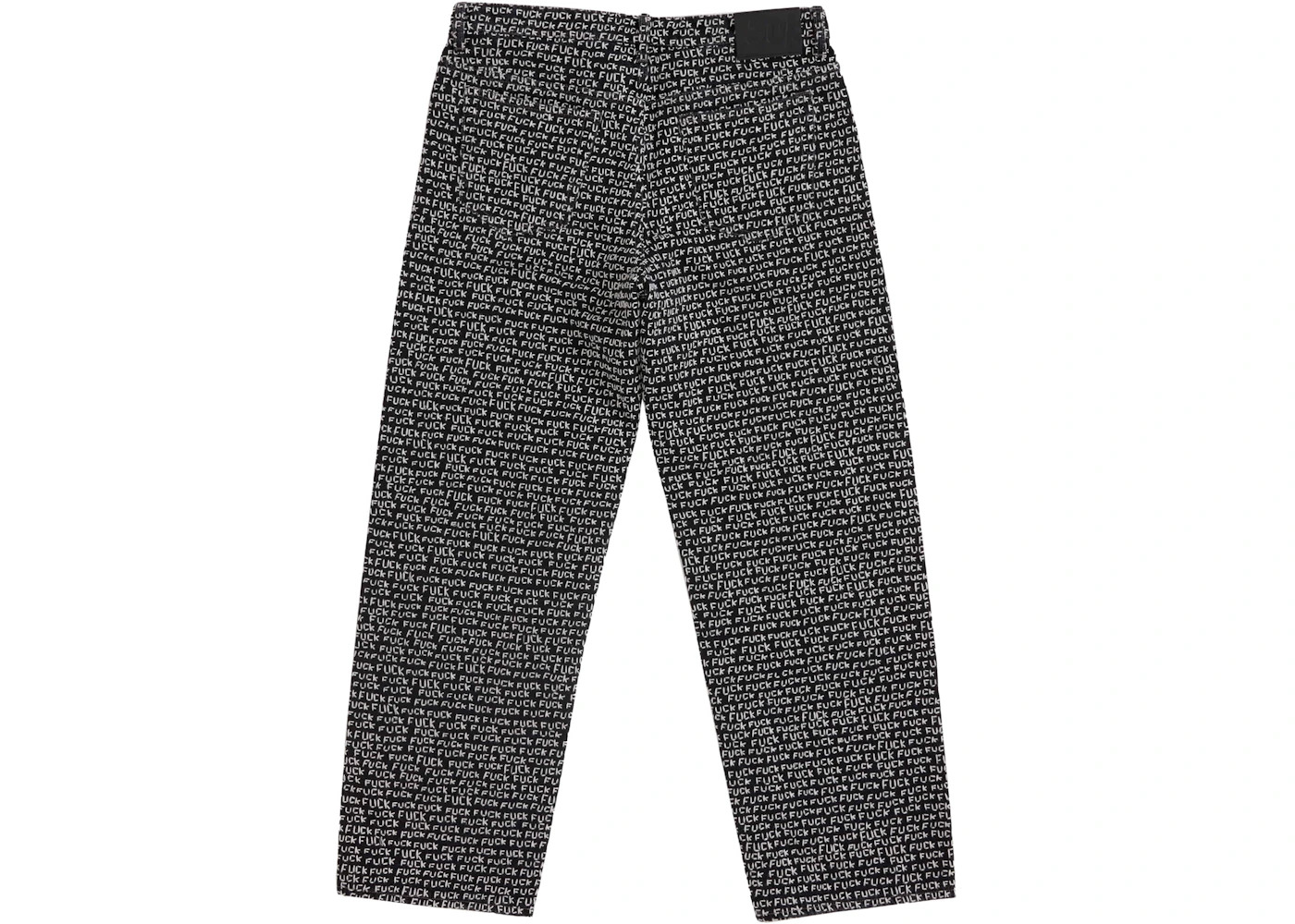 Supreme Fuck Stitch Loose Fit Jean Black - 2