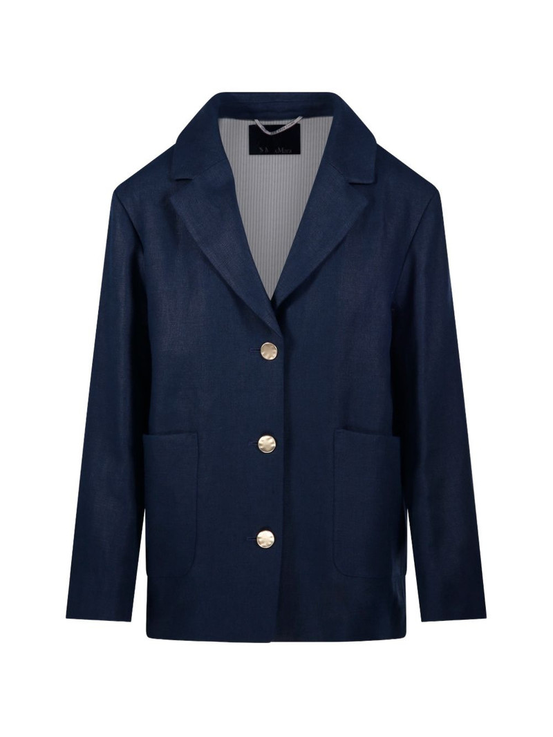 Carlotta pocket button blazer 1