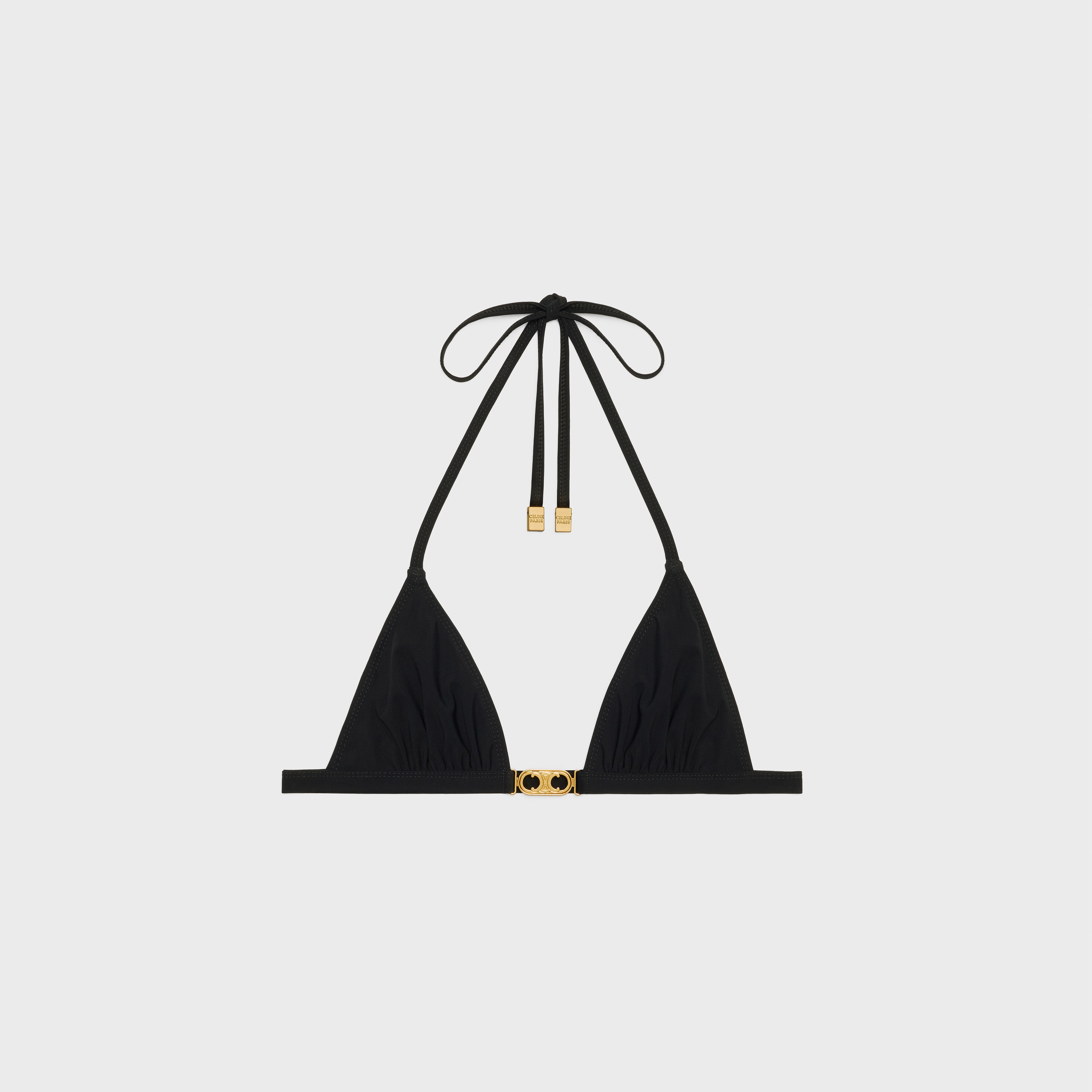 TRIOMPHE MATTE JERSEY TRIANGLE BRA TOP - 1