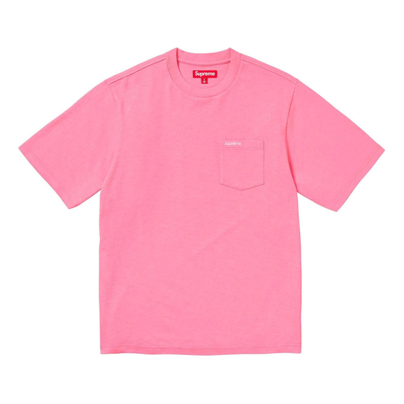 Supreme S/S Pocket T-Shirt 'Pink' SUP-SS24-065 - 1