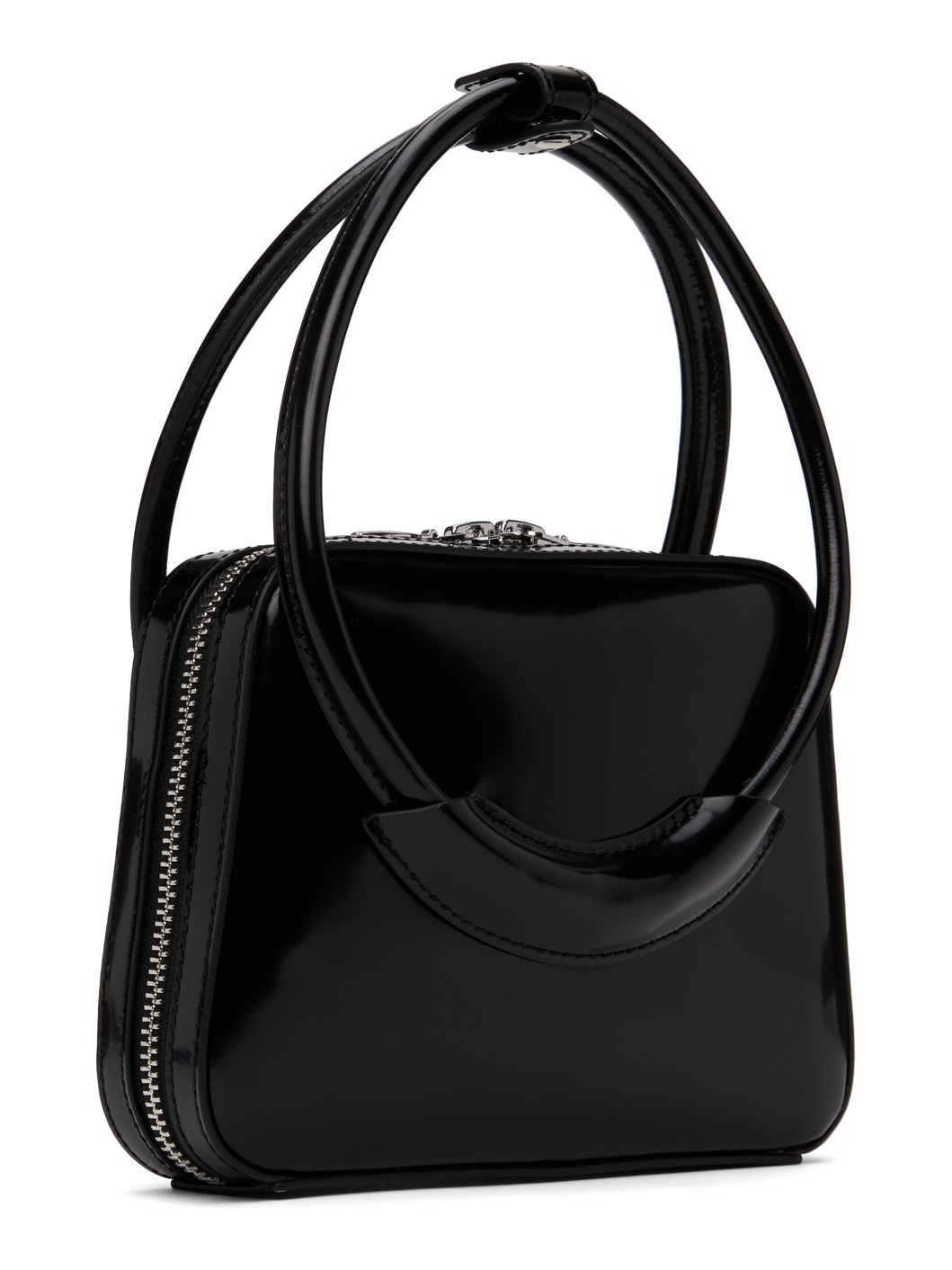 Black Stereo Bow Bag - 3