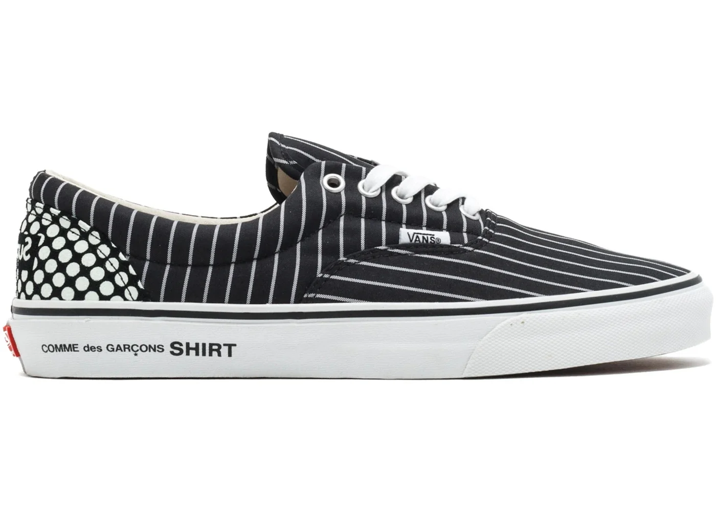 Vans Era Supreme CDG Pinstripe Navy - 1