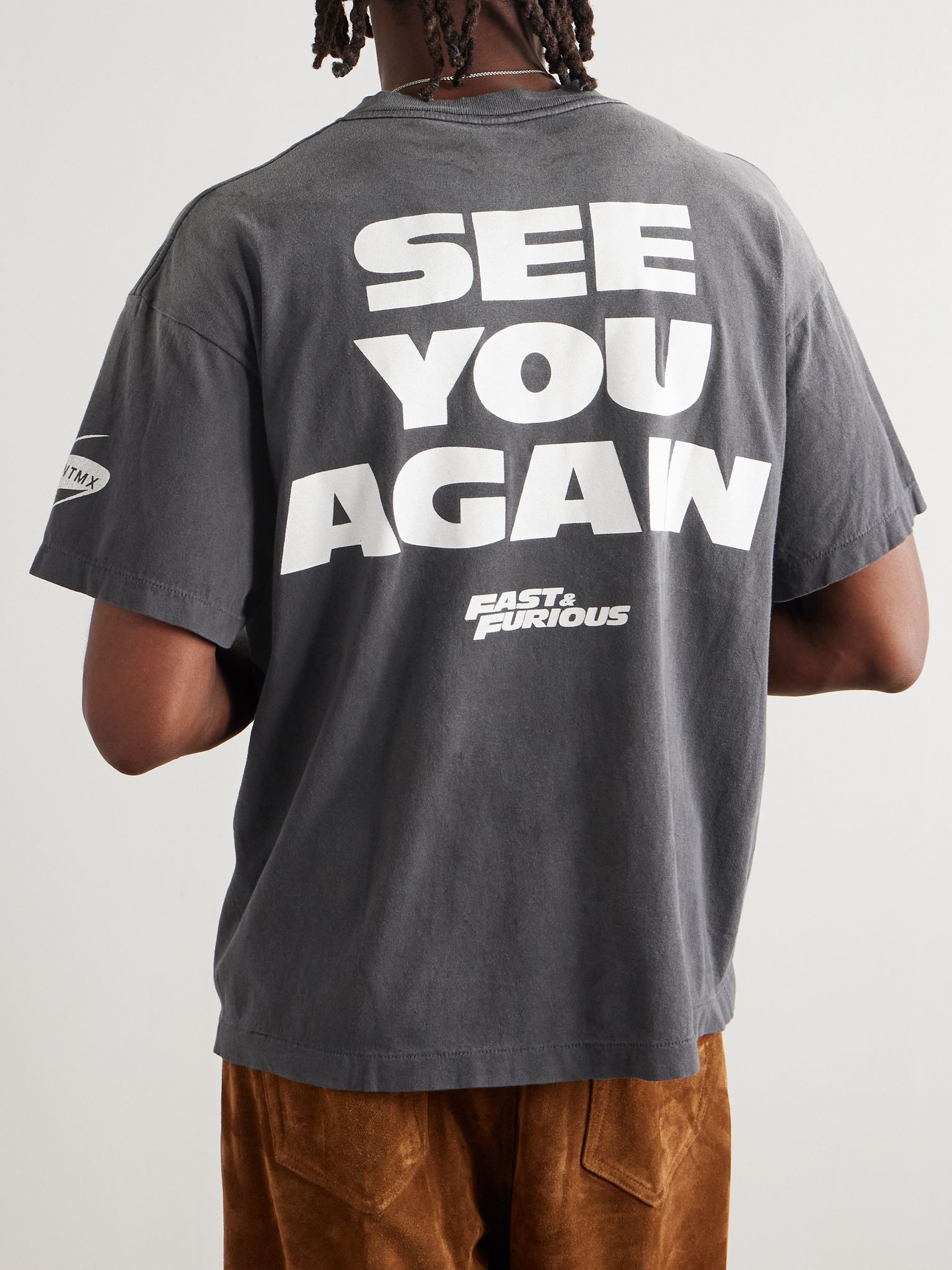 + Fast & Furious Printed Cotton-Jersey T-Shirt Black - 4