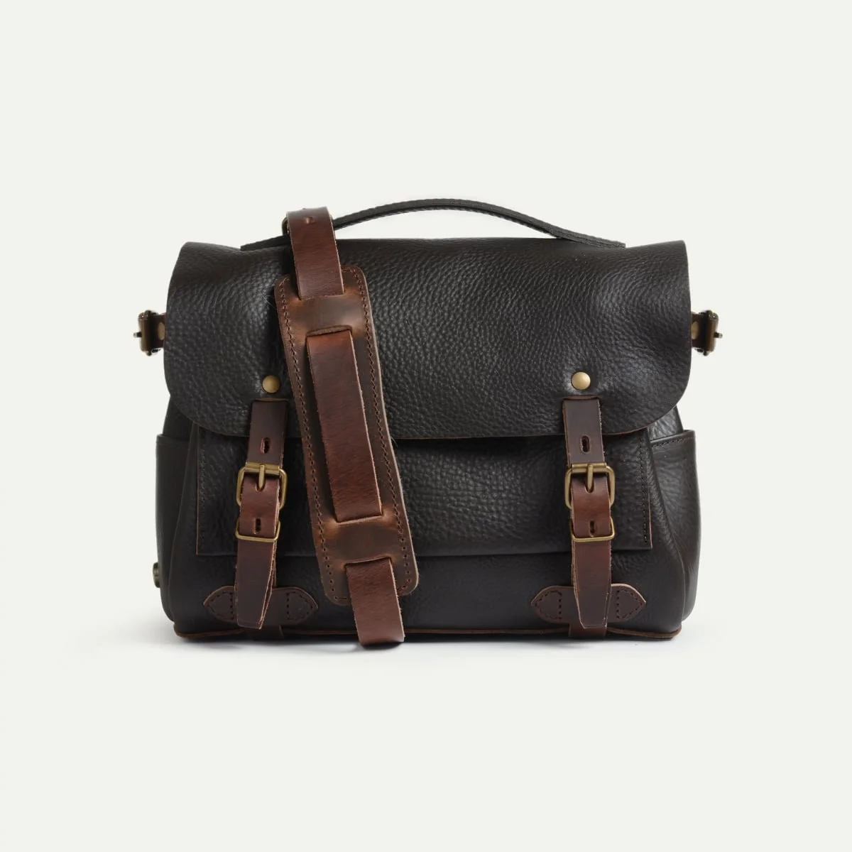 ÉCLAIR S POSTMAN BAG - DARK BROWN - 1