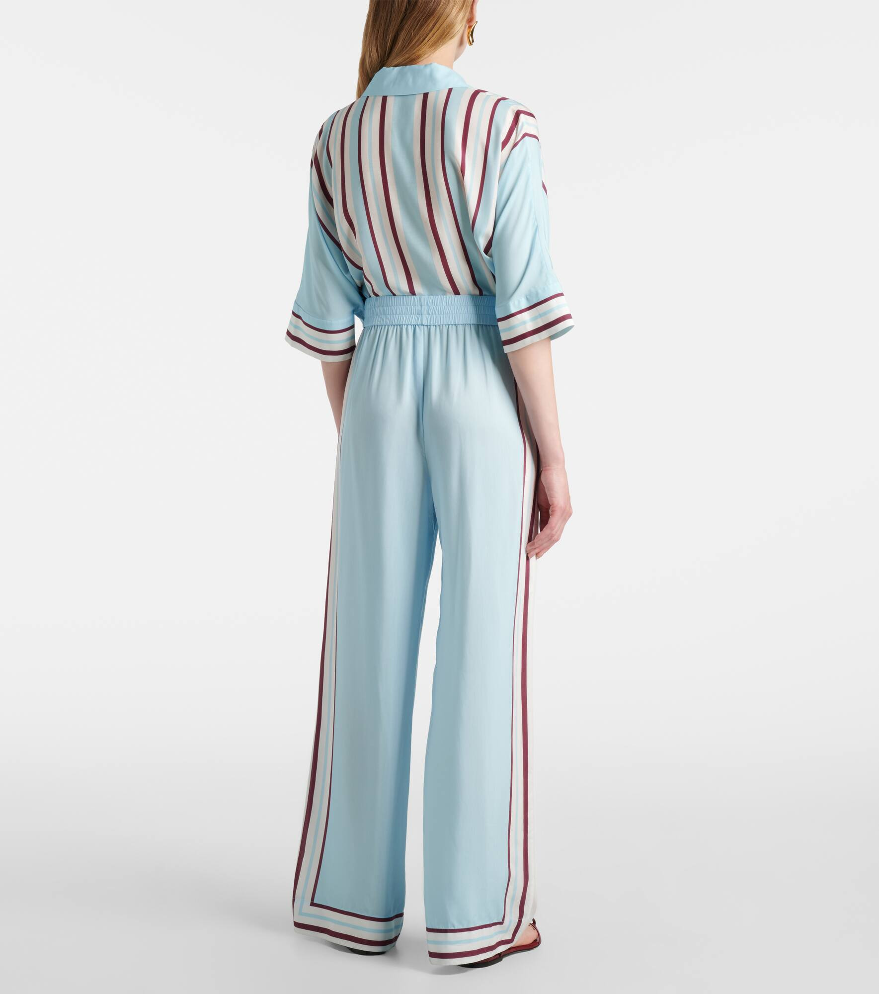 Orissa striped straight pants - 3