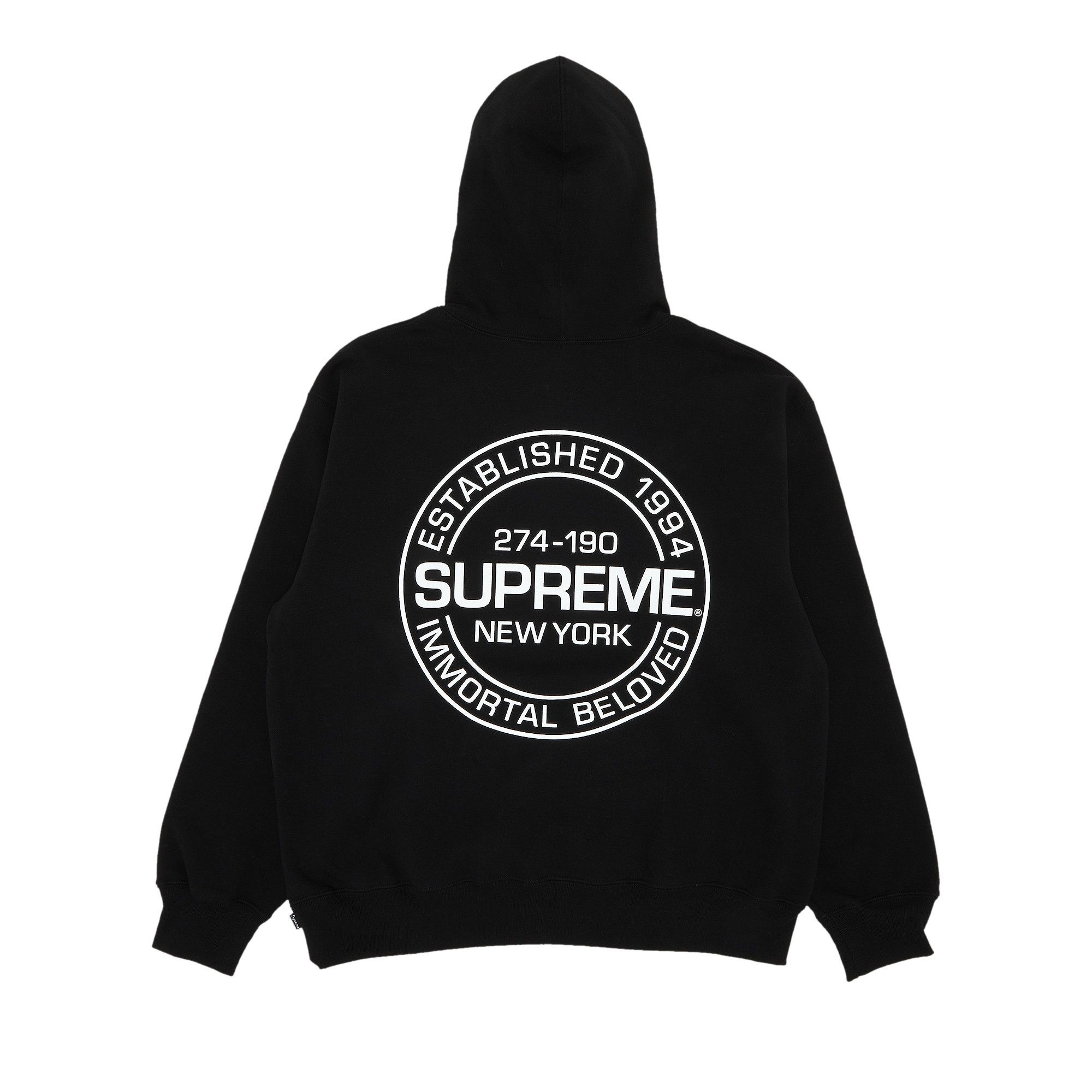 Supreme Immortal Hooded Sweatshirt 'Black' - 2