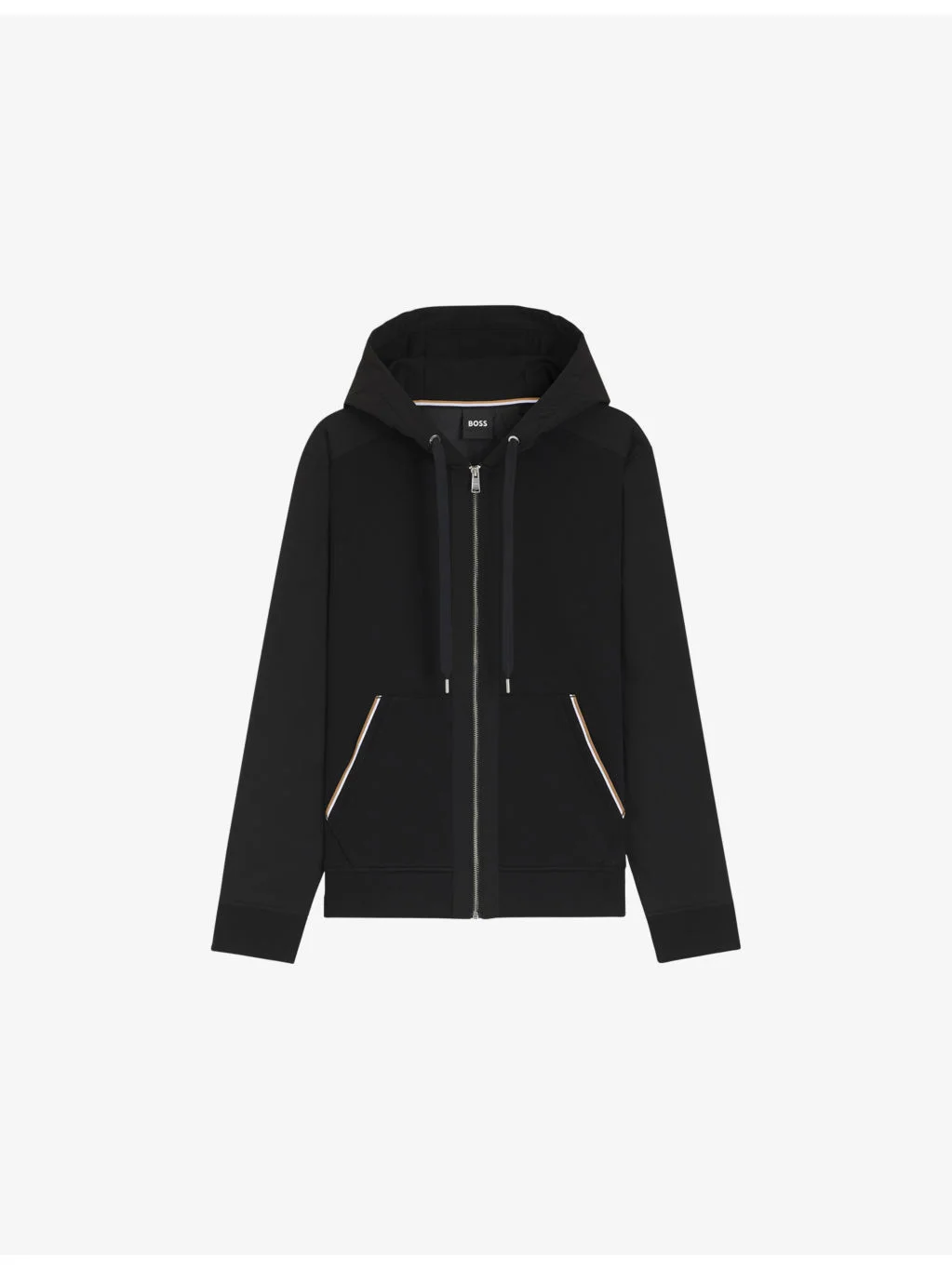 Zip-Up Cotton-Jersey Hoody - 1