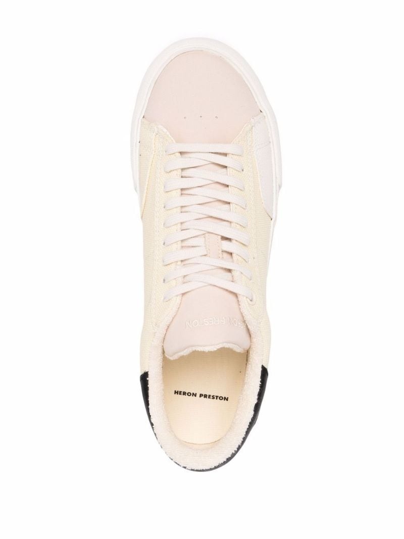 vulcanized low-top sneakers - 4
