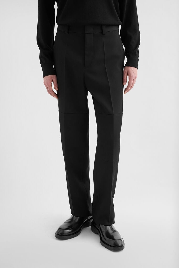 Wool Gabardine Trousers - 2