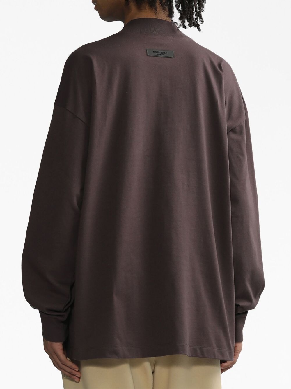 logo-print long-sleeve T-shirt - 4