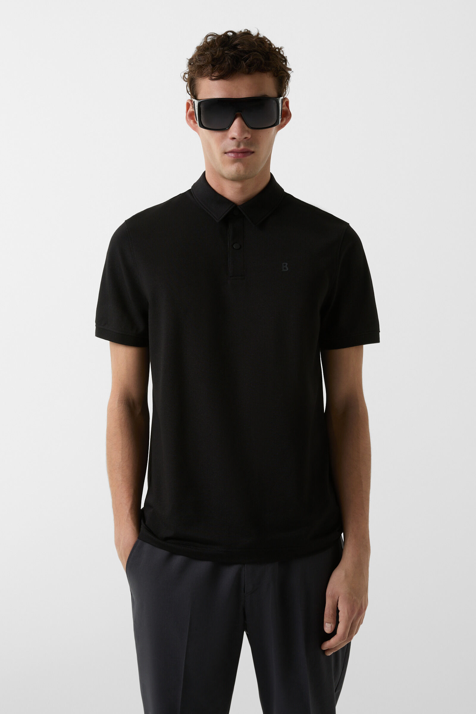 Timo polo shirt in Black - 2