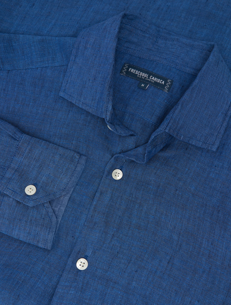 FRESCOBOL CARIOCA ANTONIO LINEN SHIRT outlook
