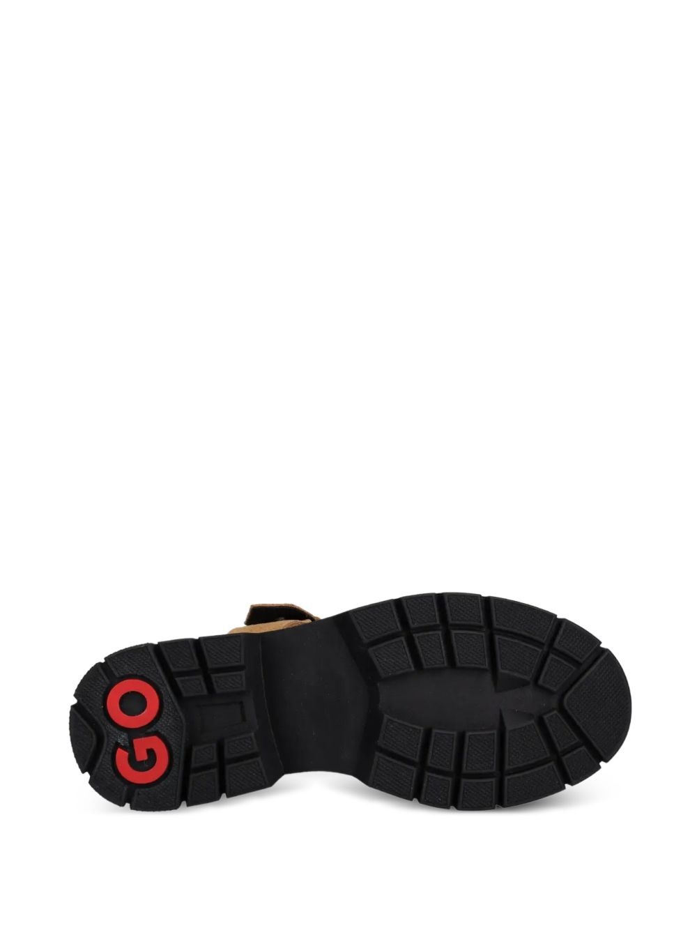 buckle-strap suede sandals - 4