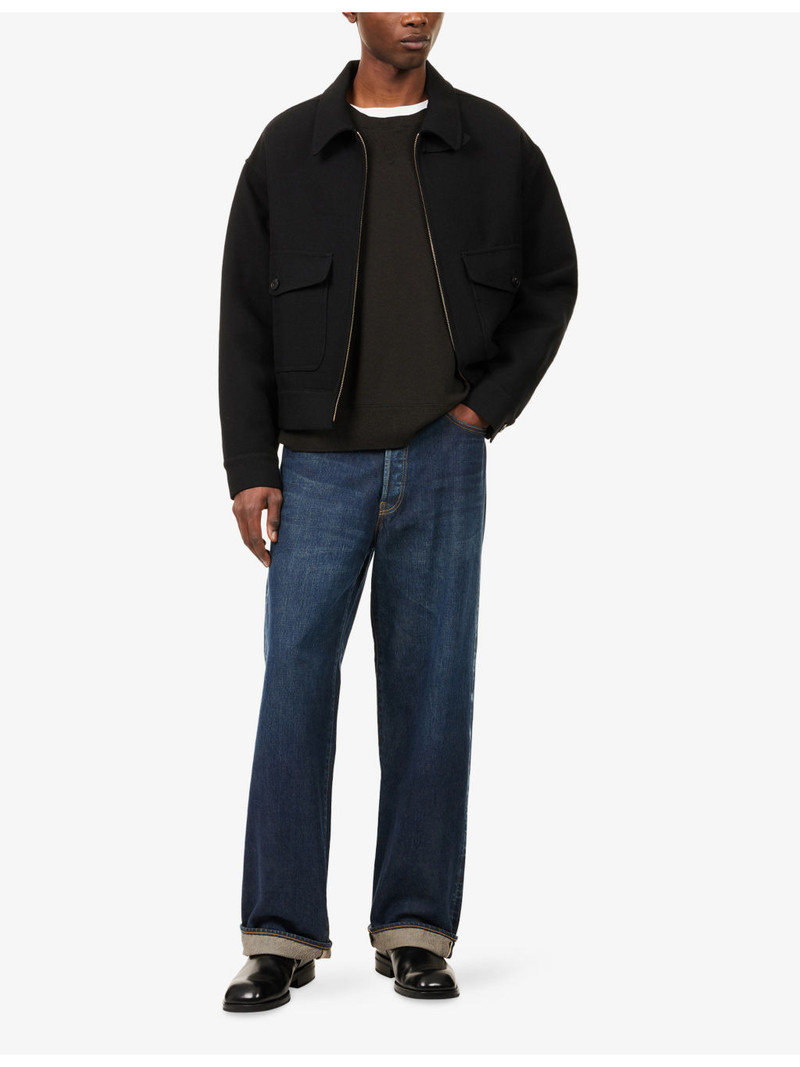 visvim Jumbo Oversize Wool-Blend Sweatshirt outlook