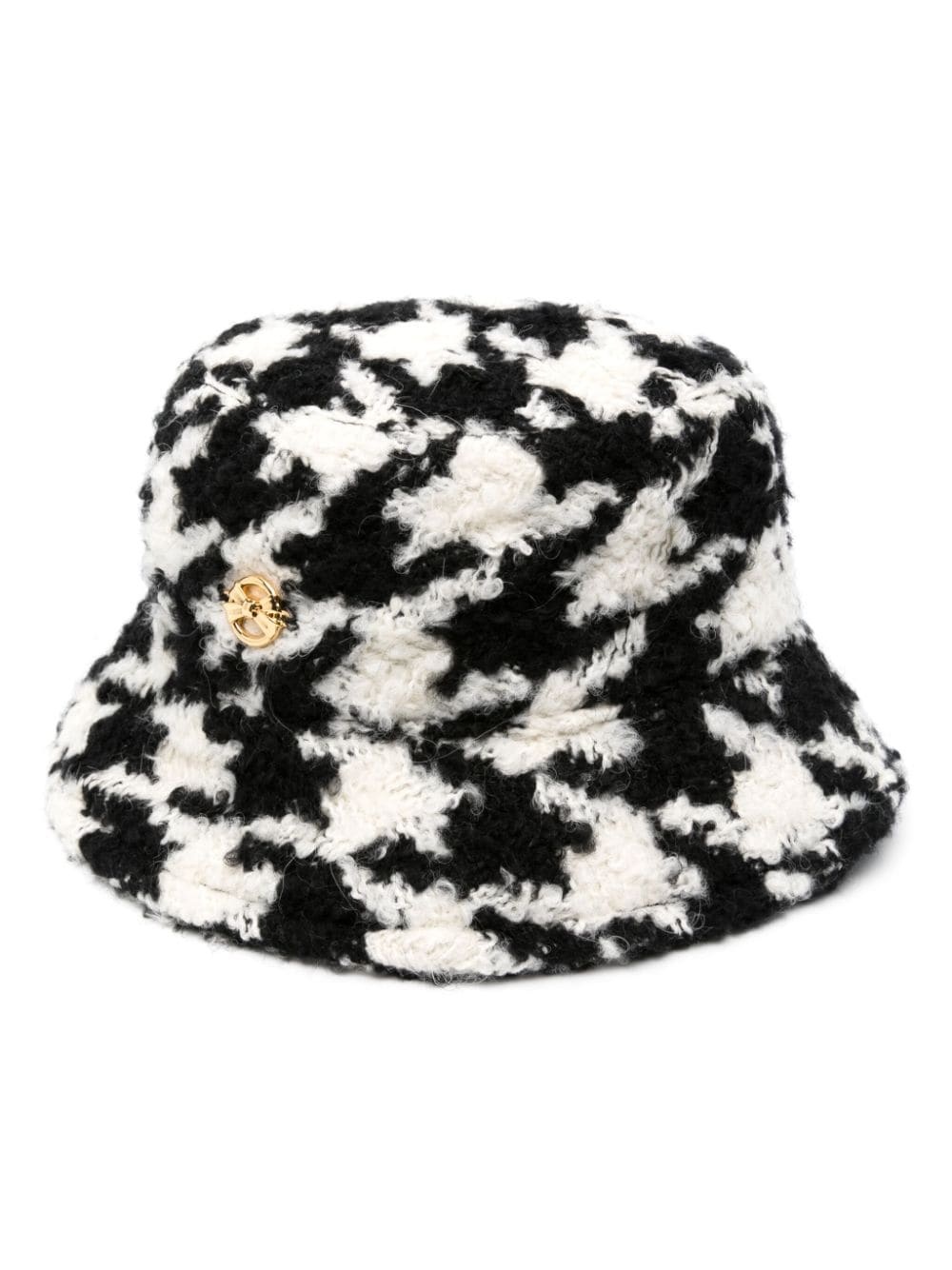 houndstooth bucket hat - 1