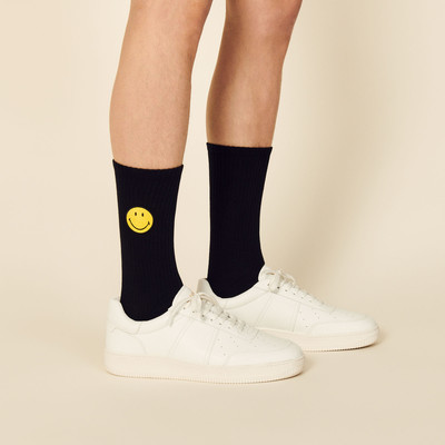 Sandro Smiley® Socks with patch outlook