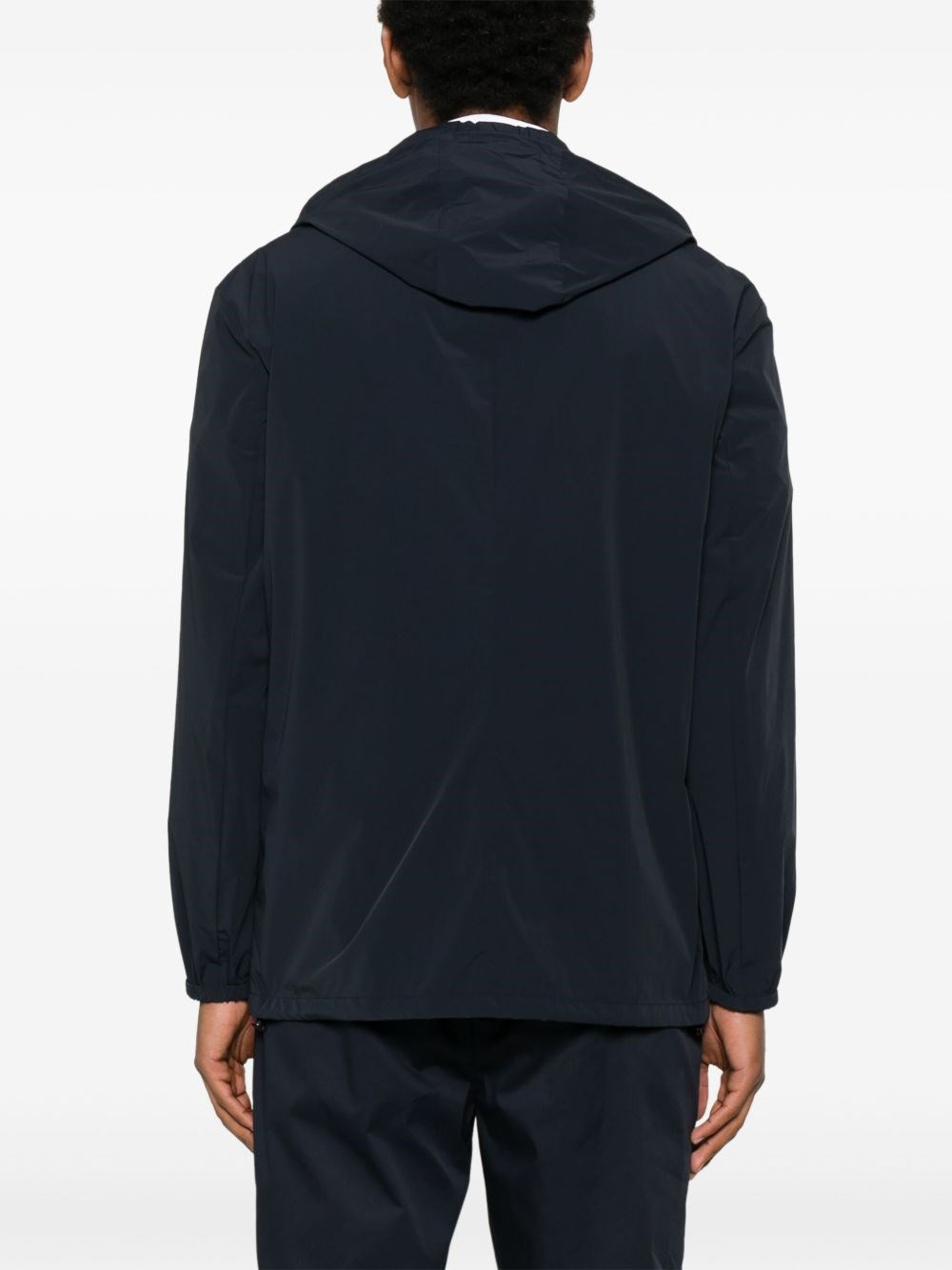 Nylon hooded blazer jacket - 5
