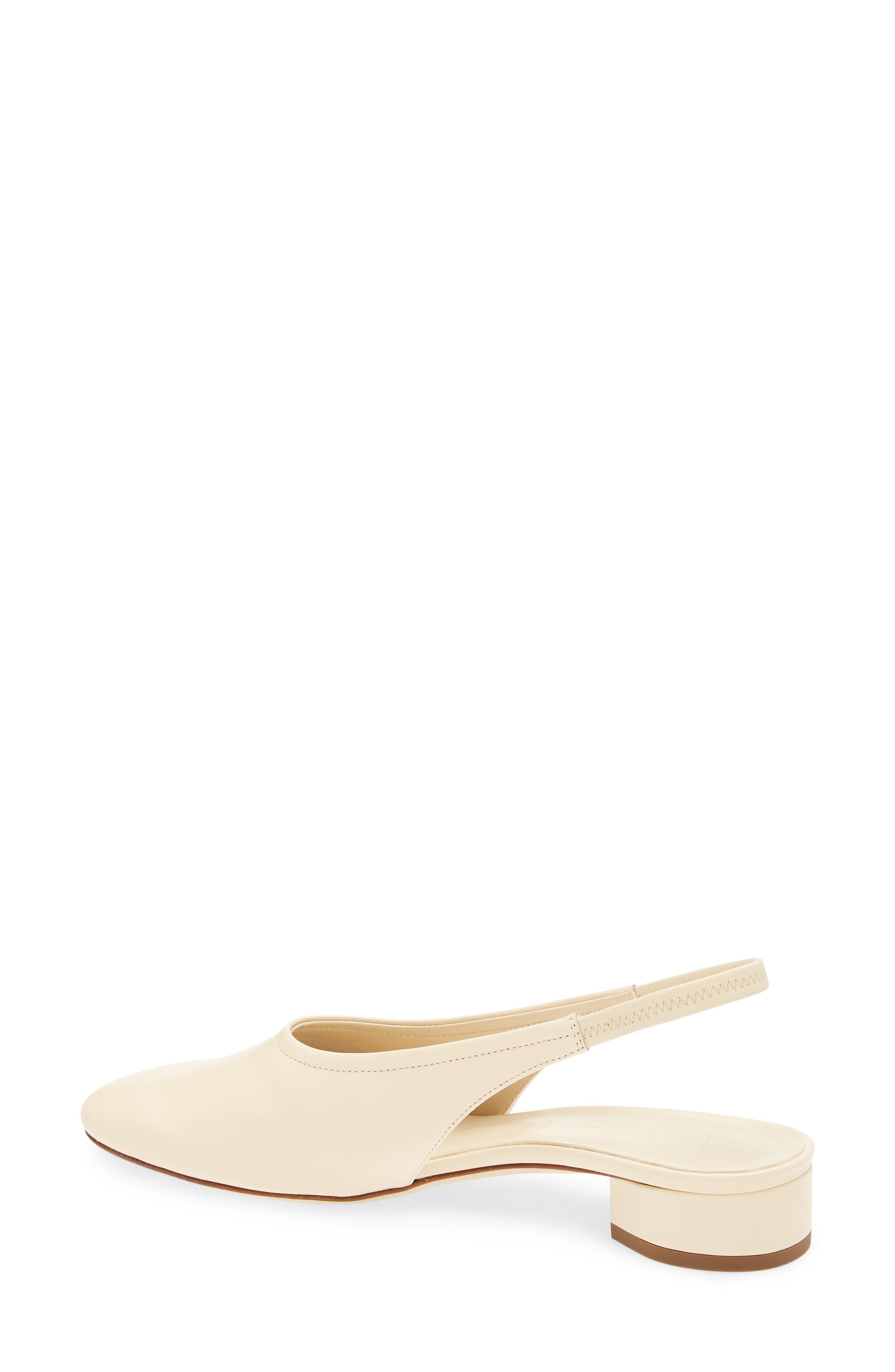 aeyde Dua Slingback Flat in Creamy at Nordstrom - 2