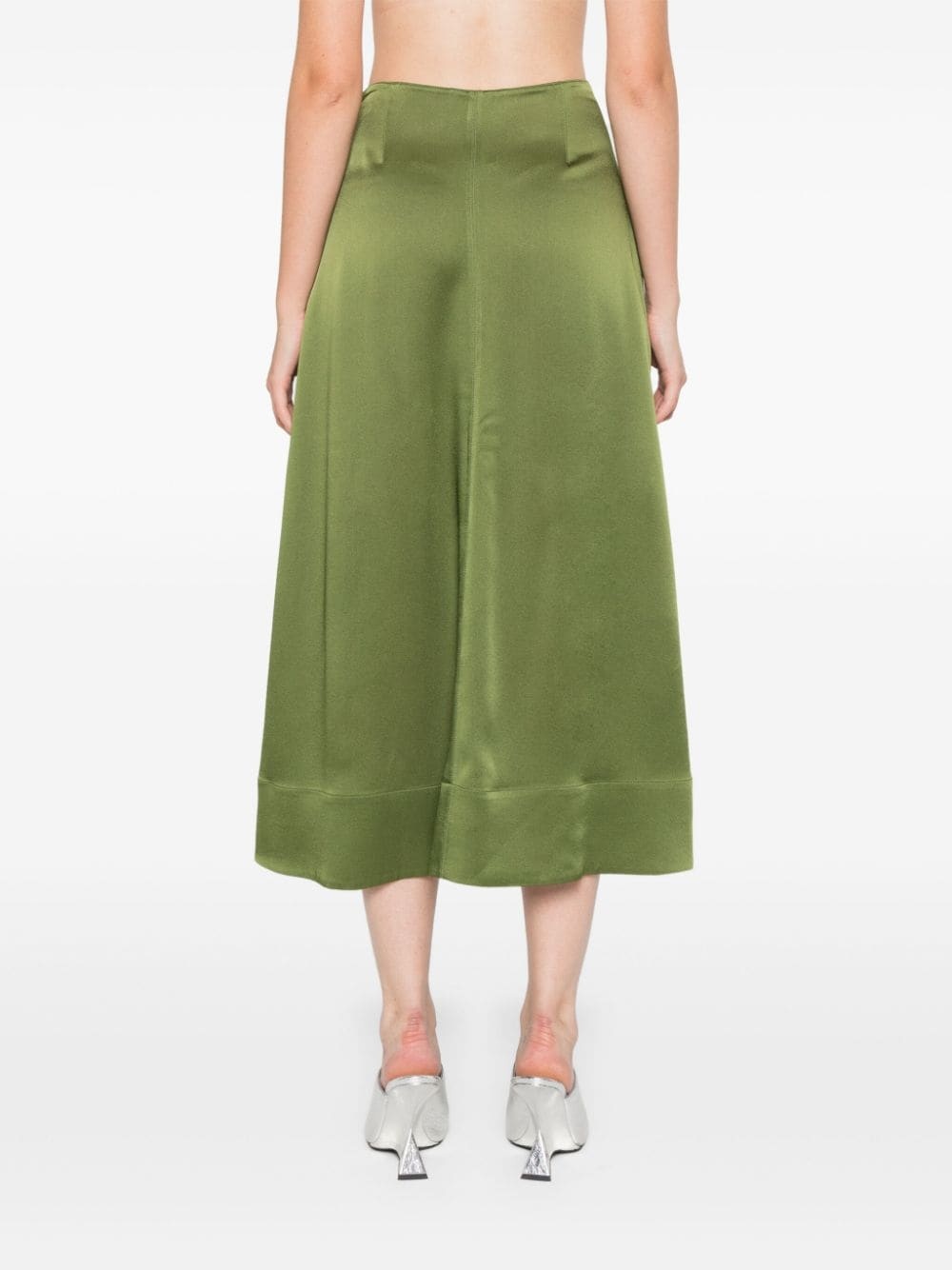 Flared midi skirt - 4
