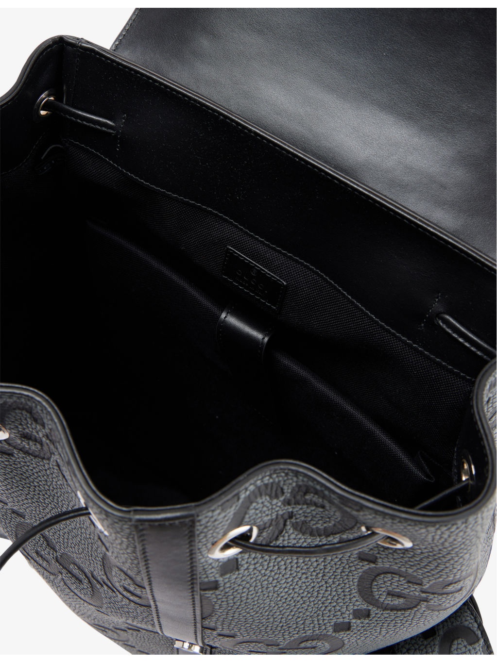 Jumbo GG-Monogram Leather Backpack - 5