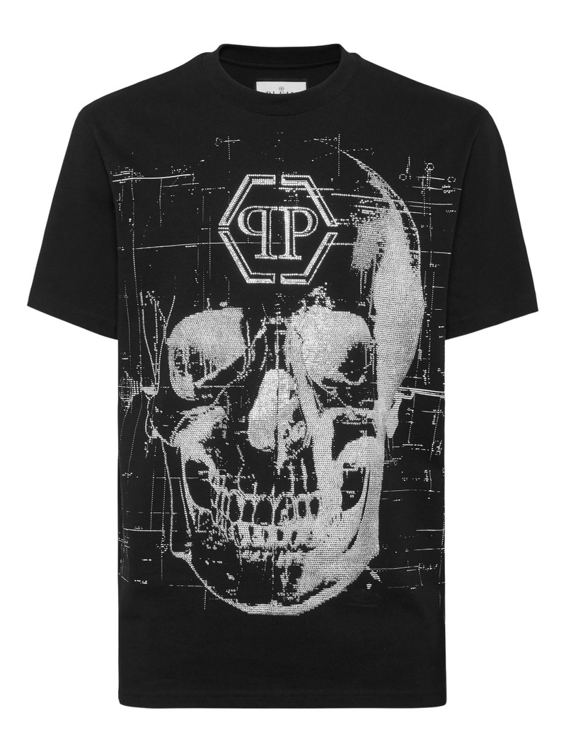 Philipp Plein Skull-embellished T-shirt 1
