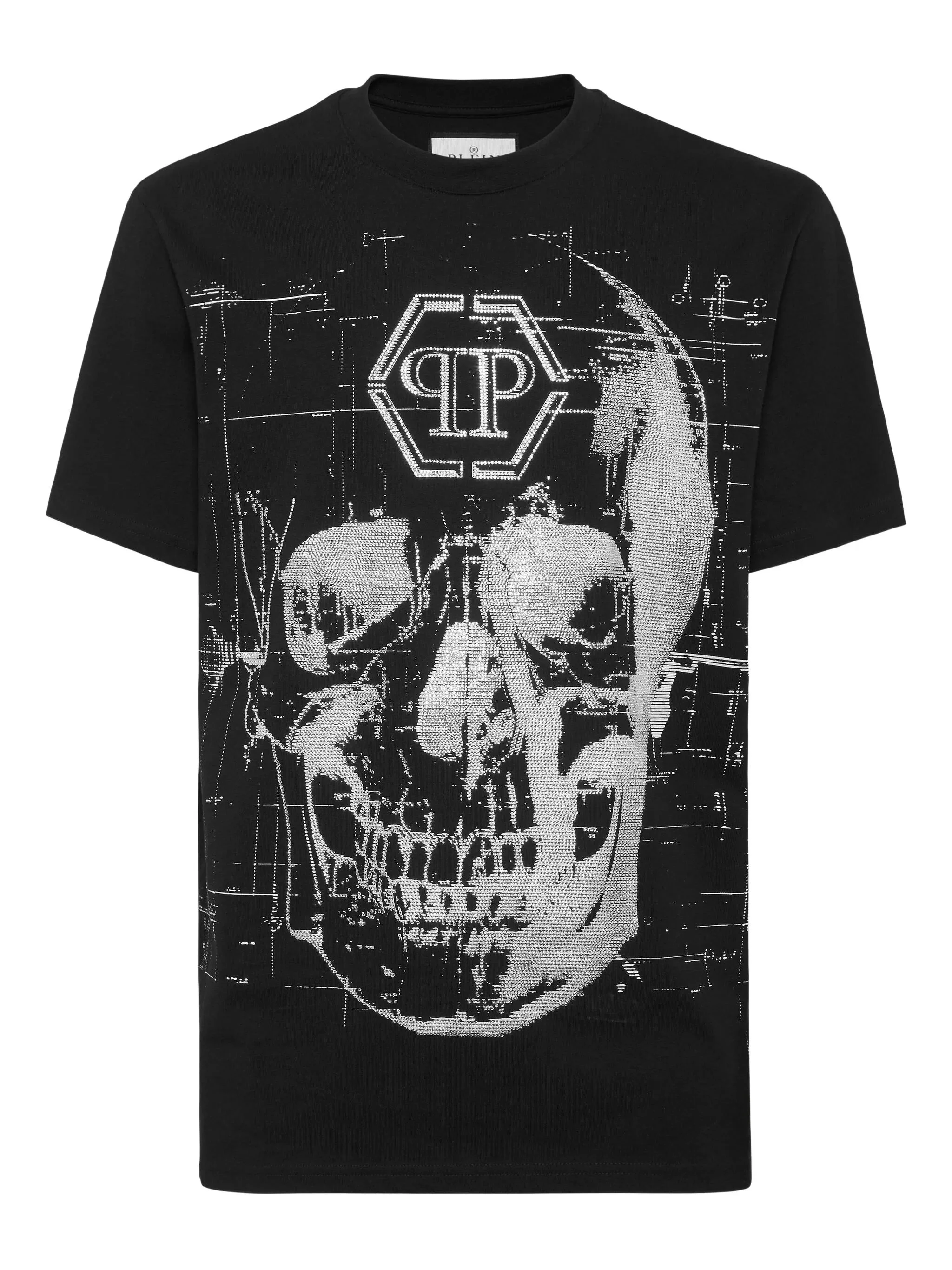 Philipp Plein Skull-embellished T-shirt - 1