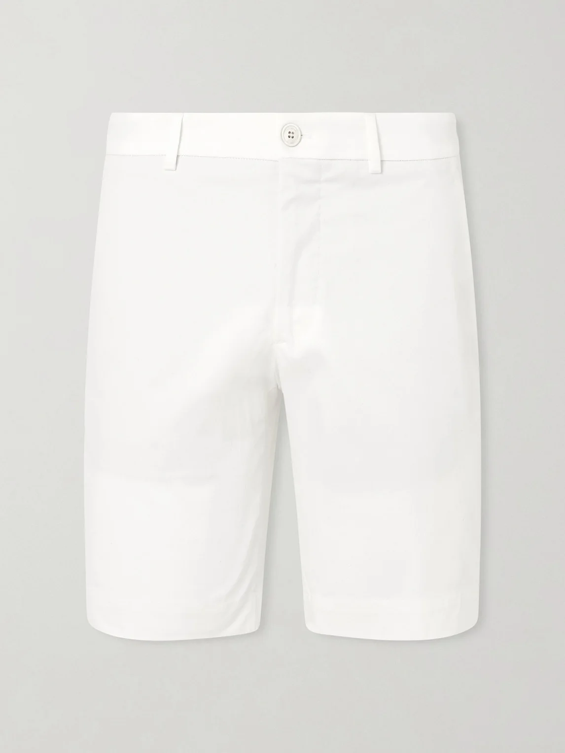 Slim-Fit Cotton-Blend Gabardine Chino Shorts - 1