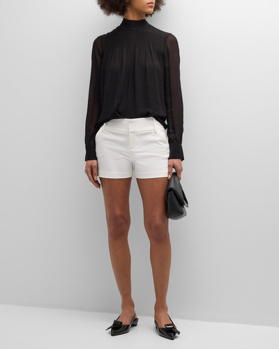 Alice + Olivia Cady Mid-Rise Shorts outlook