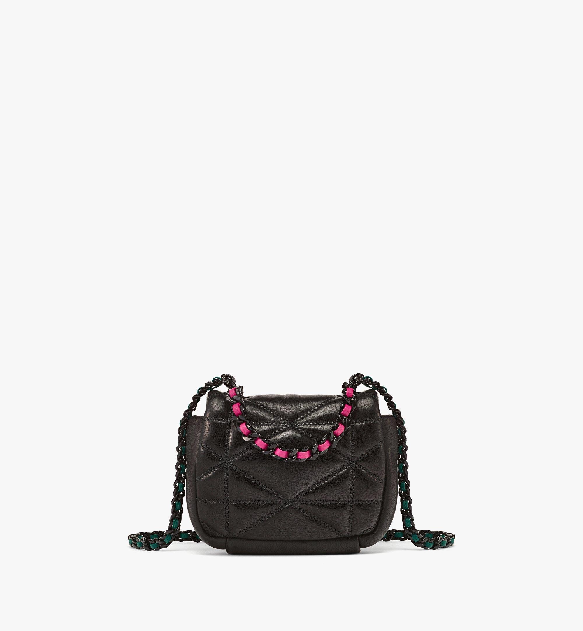 Travia Satchel in Cloud Quilted Leather - 5