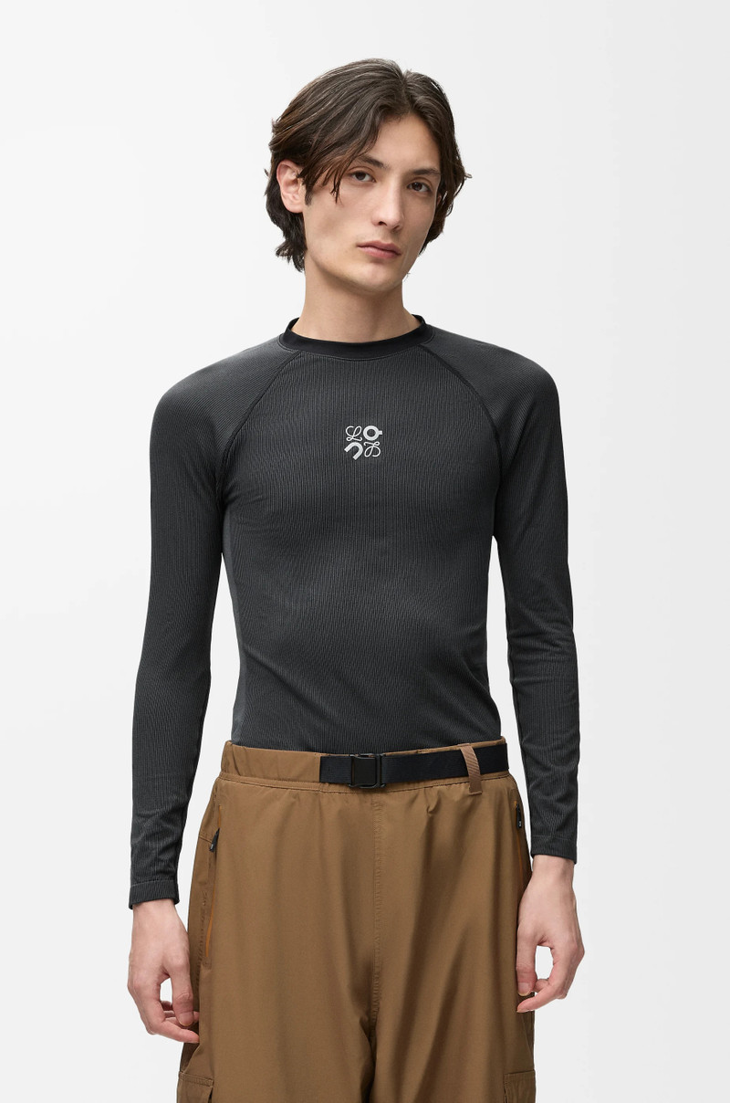 Long sleeve top in technical jersey 3