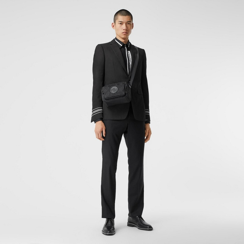 Monogram Recycled Polyester Crossbody Bag 10