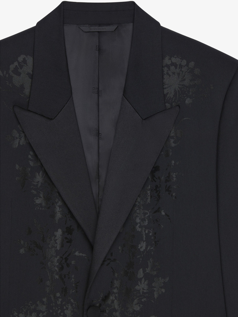 SLIM FIT JACKET IN FLORAL JACQUARD 5