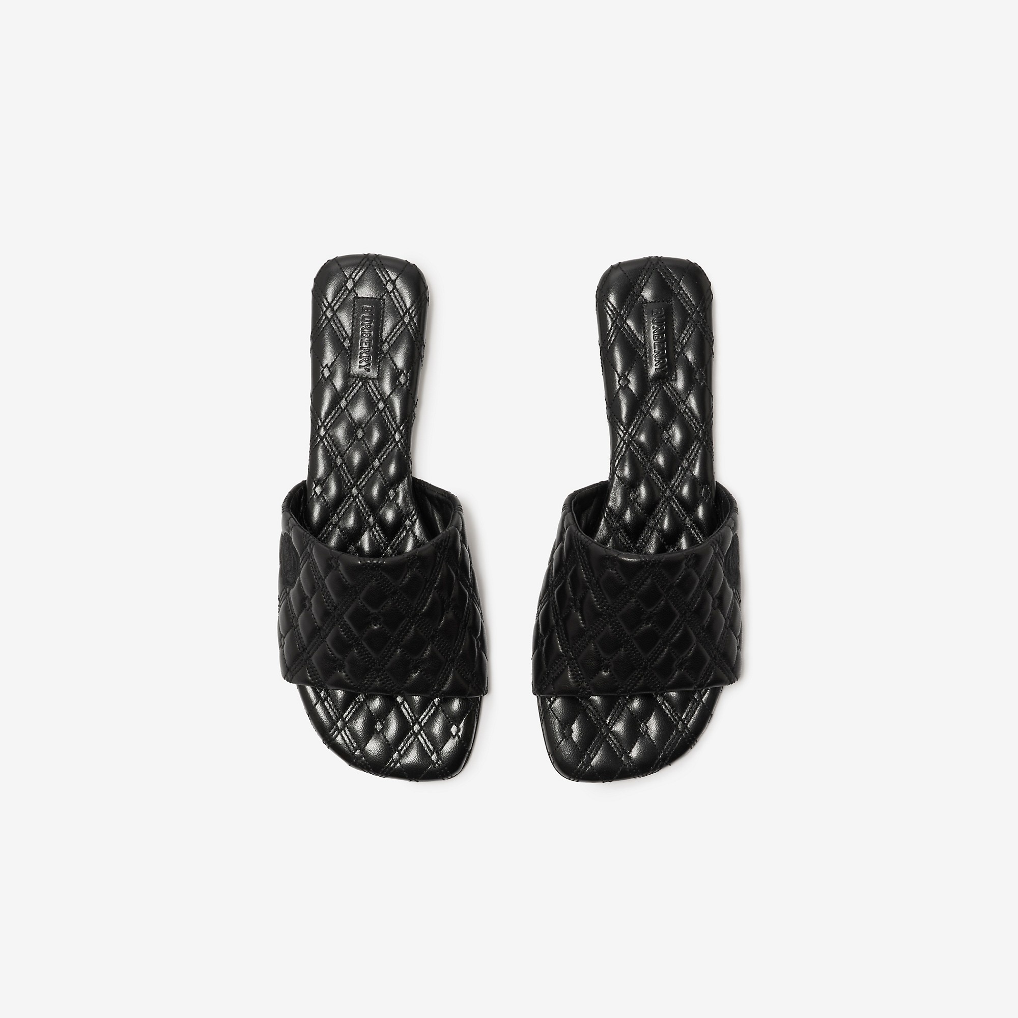 Leather Quilt Slides - 5