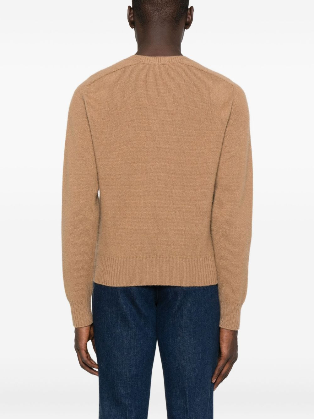 raglan-sleeve cashmere sweater - 4