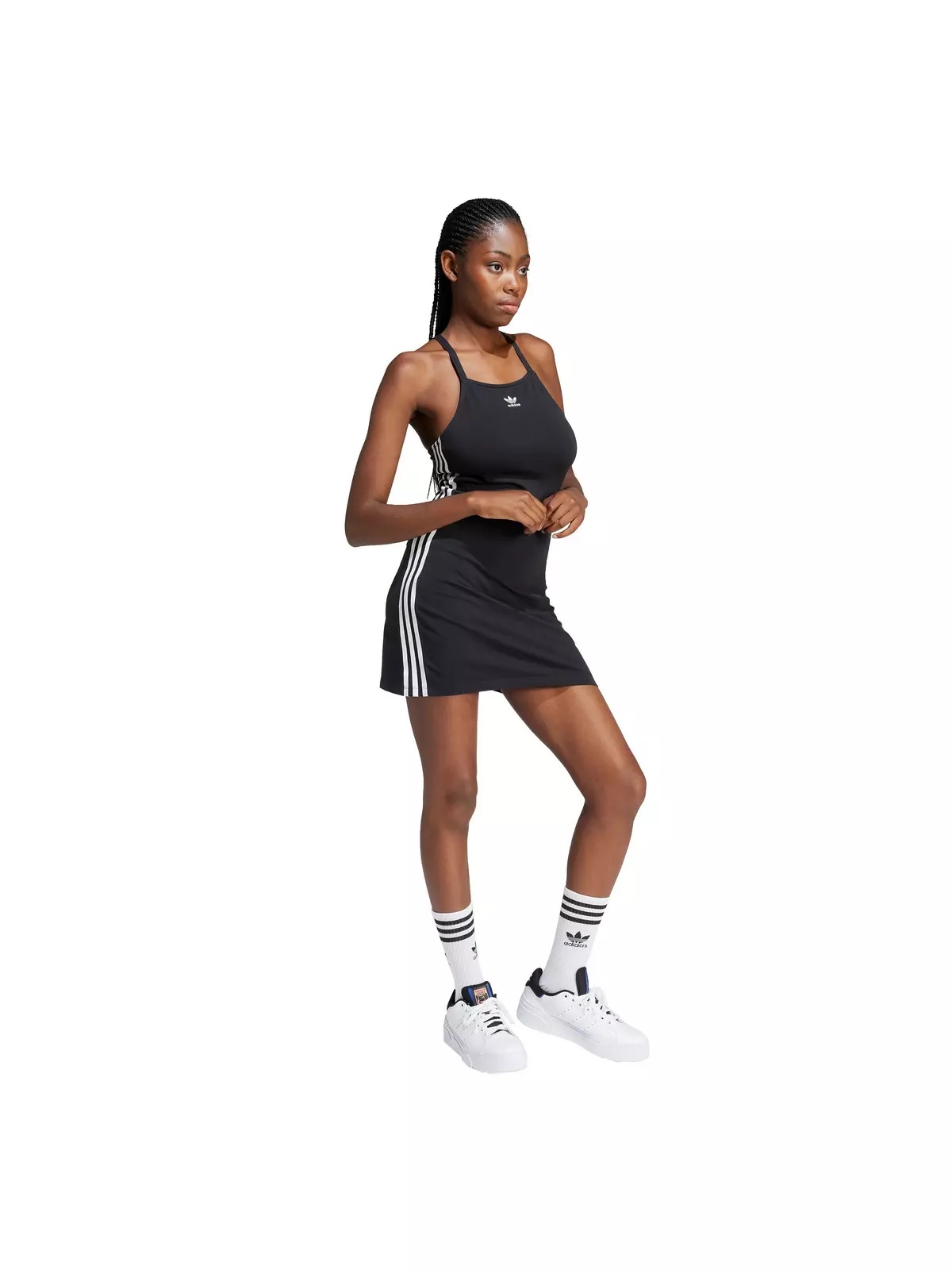 Originals Women's Adicolor 3-Strips Mini Dress -Black - 5