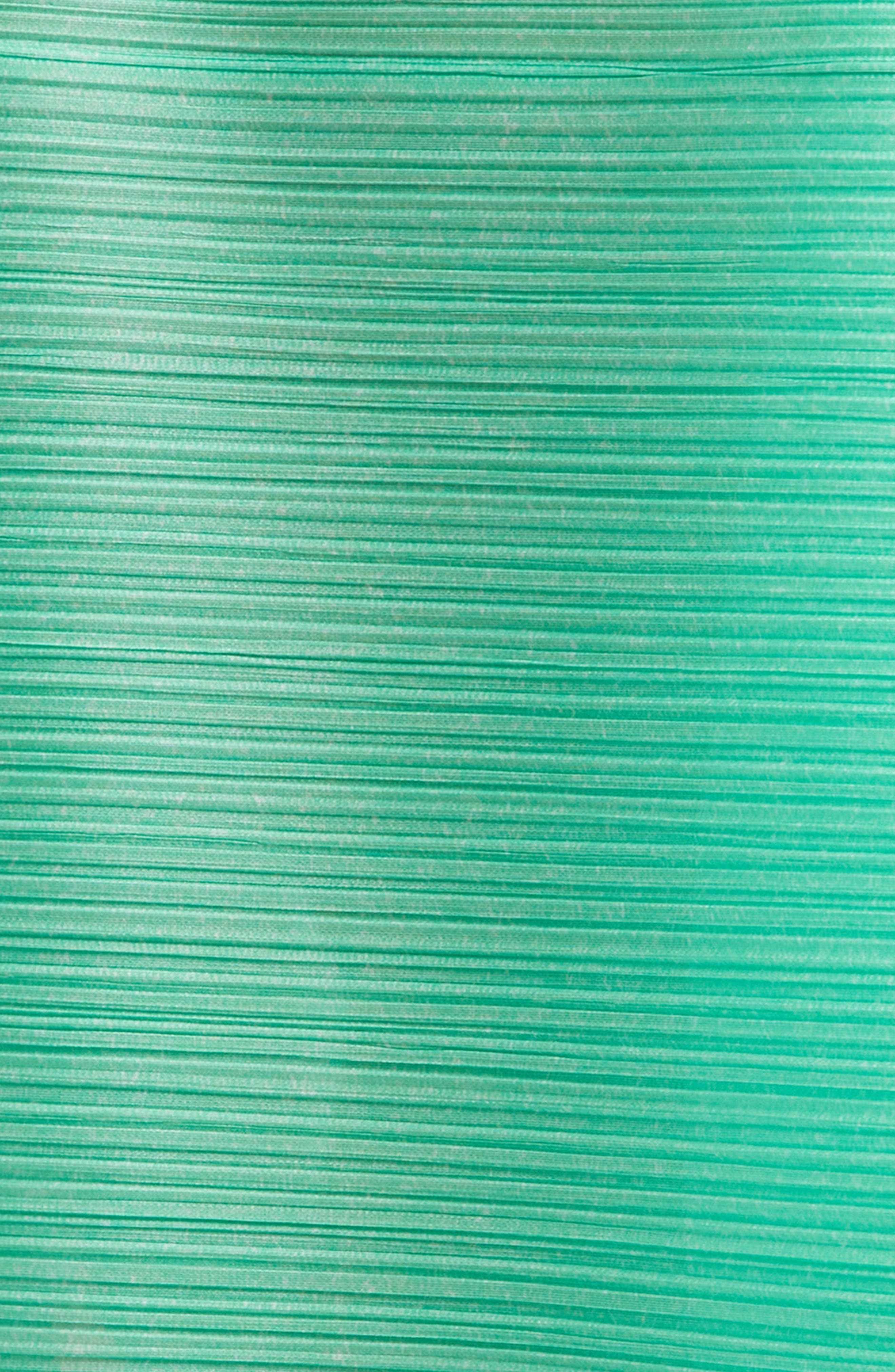 Pleats Please Issey Miyake Grainy Colors Pleated Midi Skirt in Mint Green at Nordstrom - 7