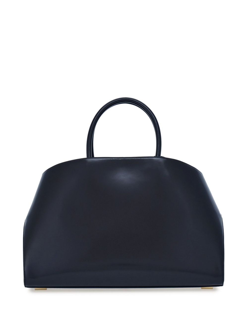 Hug leather tote bag - 3
