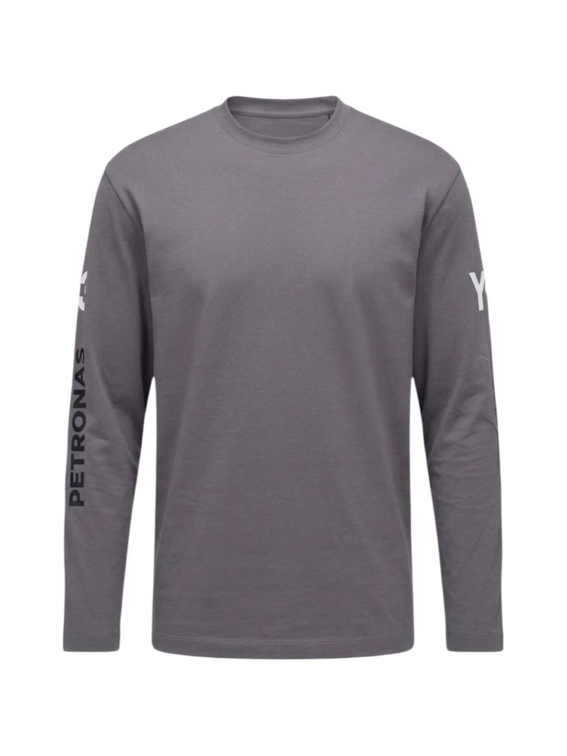 x Mercedes Chaos long-sleeve graphic-print T-shirt 1