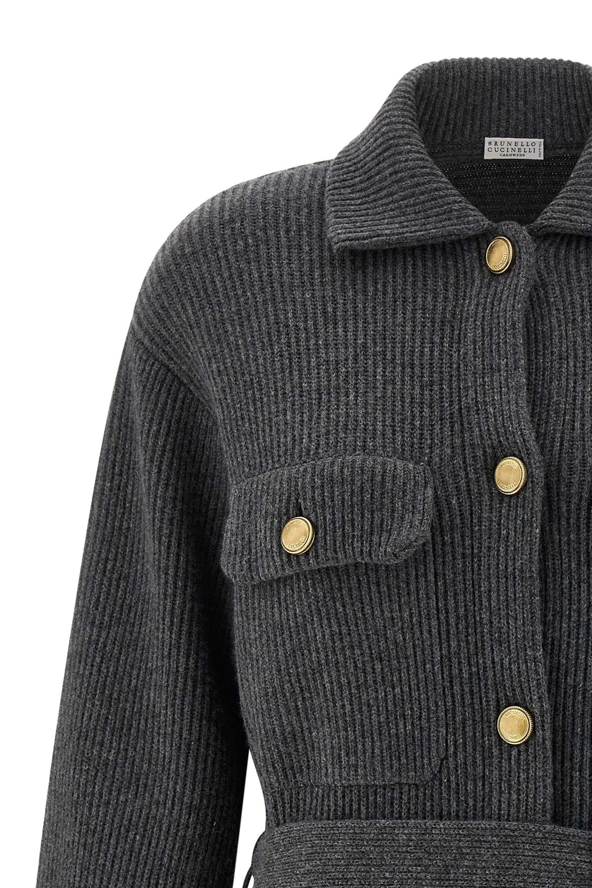 English ribbed cardigan - 3